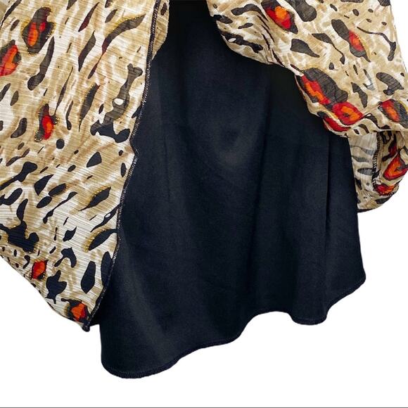 Lane Bryant Two Piece Skirt Set Animal Print Size Plus 28 - Picture 9 of 9